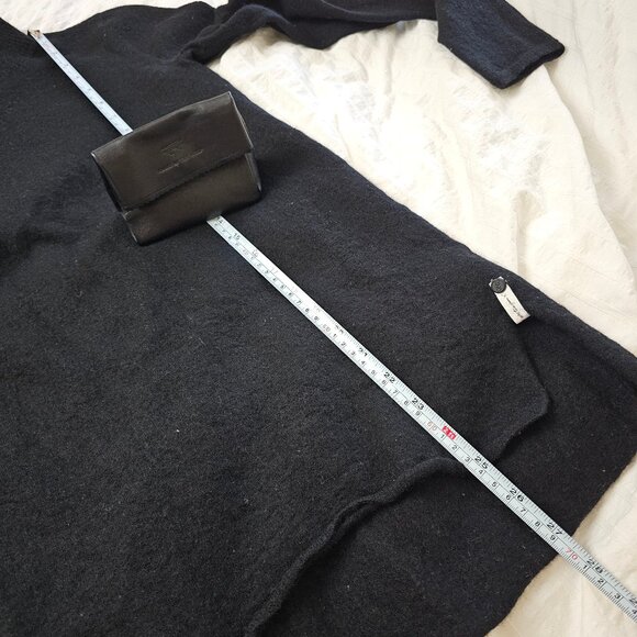 One Teaspoon 100% Merino Wool Knit Funnel Neck Dress - Black - Sz XS - Picture 9 of 16